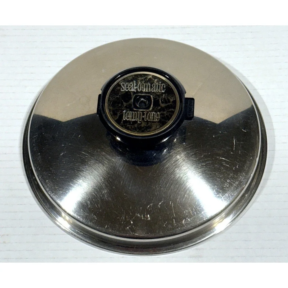 SEAL-O-MATIC‎ Temp-Tone Vented - Lid Only - VINTAGE - Measures 7.75